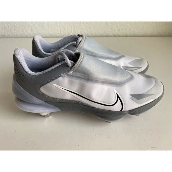 Nike Force Zoom Trout 8 Pro Metal Baseball Cleats Men’s Sz 12 Gray CZ5915-001 - Picture 4 of 10